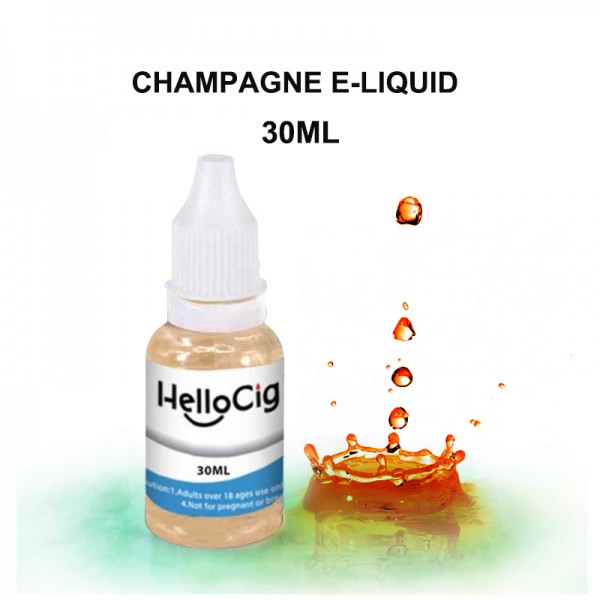 Champagne HelloCig E-Liquid 30ml
