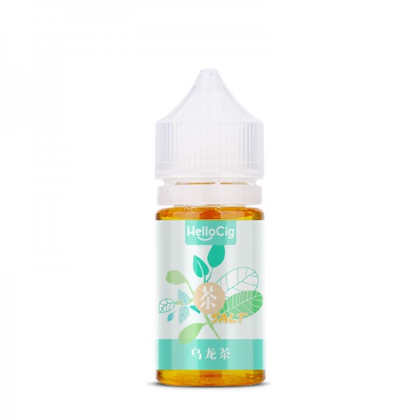 Oolong tea nicotine salt e-liquid flavor 
