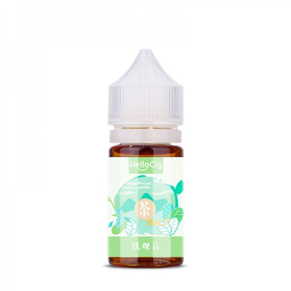 Tie-guanyin nicotine salt e-liquid flavor 