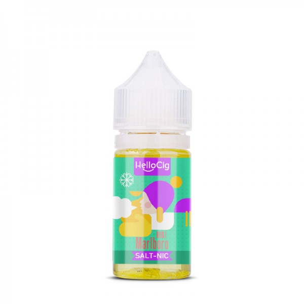 Marlboro Mint nicotine salt e-liquid flavor