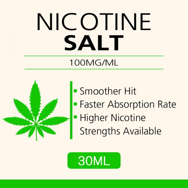30ML 100mg/ml nicotine salts