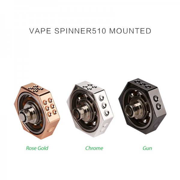 Vape Spinner 510 Mounted Hand Spinner Fidget Toy