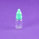 10ml Empty PET Plastic e-juice E-Liquid Dropper Bottles Childproof Cap