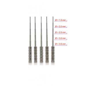 Around the wire rod Big Smoke Resistance wire Heating wire dedicated Winding bar SS 1.5mm-3.5mm Super hard Good use DIY RDA tools E-cigs 