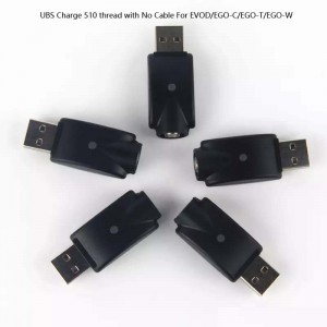 High quality USB charger 510 Thread Charge No Cable For Evod/EGO/Ego-T/Ego-W Battery