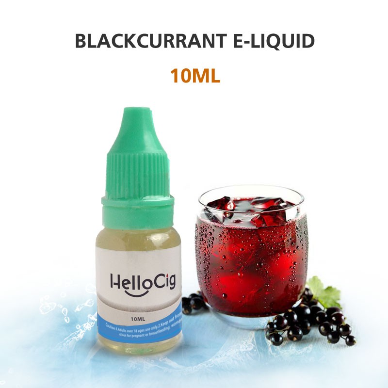 Black Currant HelloCig E-Liquid 10ml