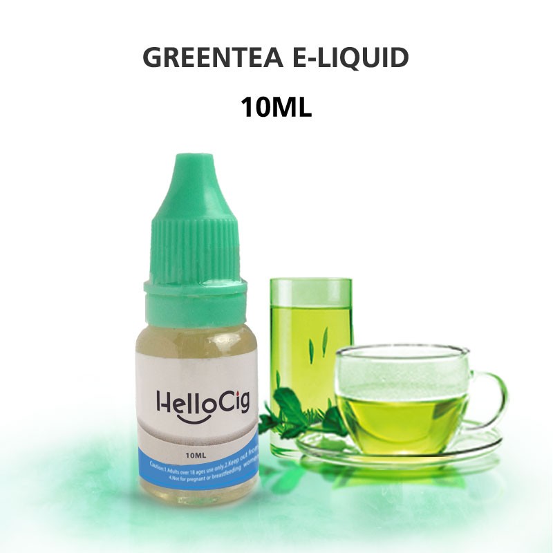 Green Tea HelloCig E-Liquid 10ml