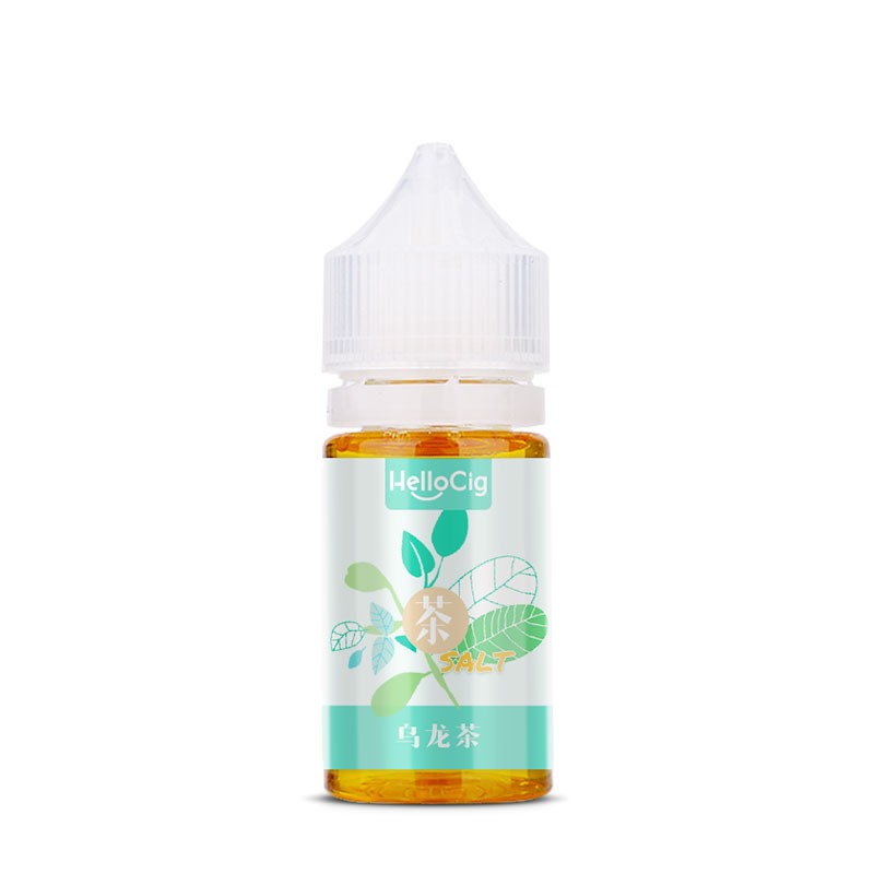 Oolong tea nicotine salt e-liquid flavor 