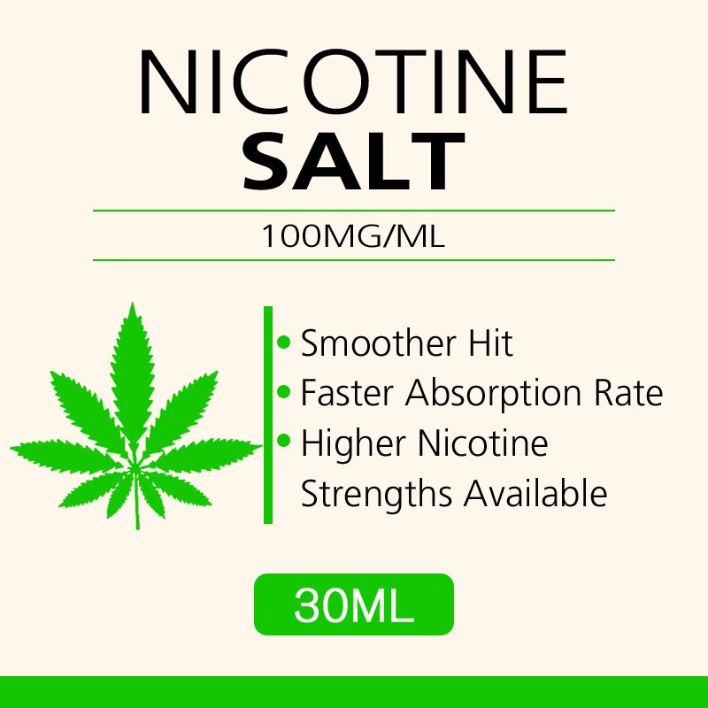 30ML 100mg/ml nicotine salts