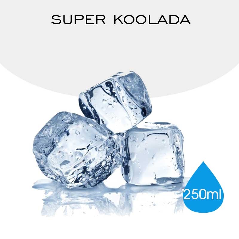 250ML Super Koolada with a non-minty for e-liquid