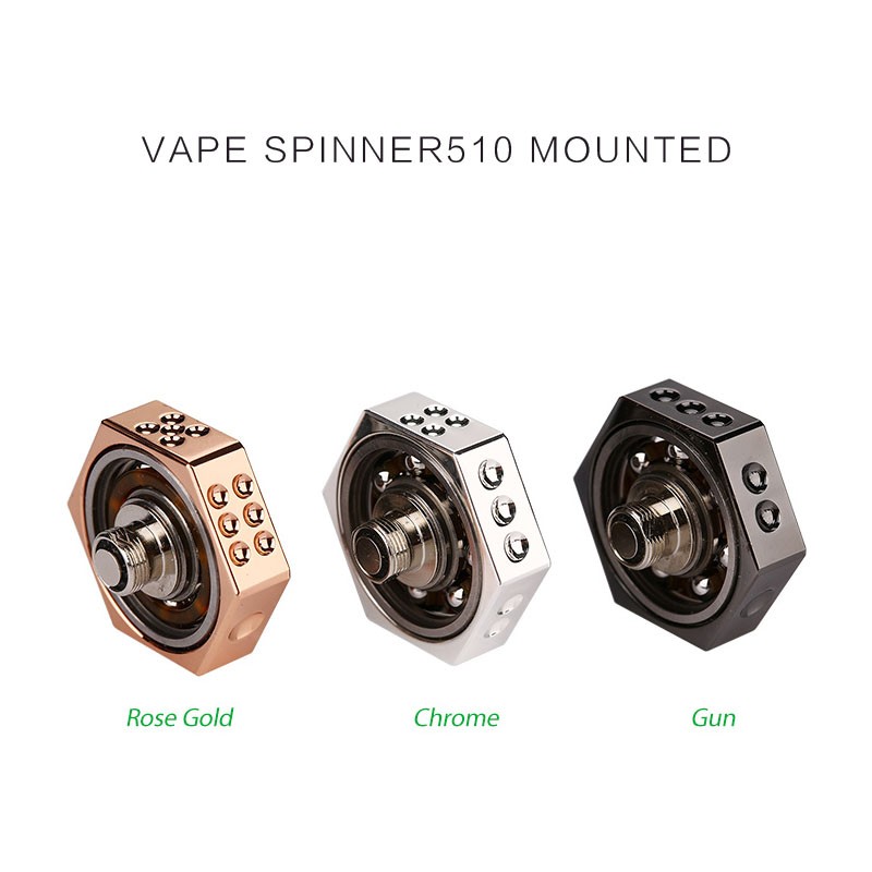 Vape Spinner 510 Mounted Hand Spinner Fidget Toy