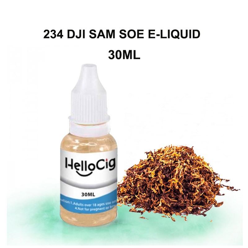 234 Dji Sam Soe HelloCig E-Liquid 30ml