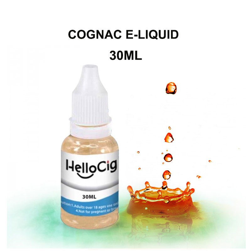 Cognac HelloCig E-Liquid 30ml