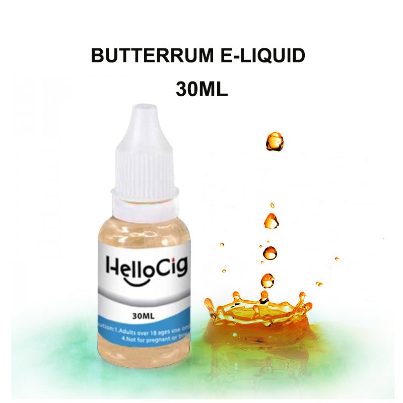 ButterRum HelloCig E-Liquid 30ml