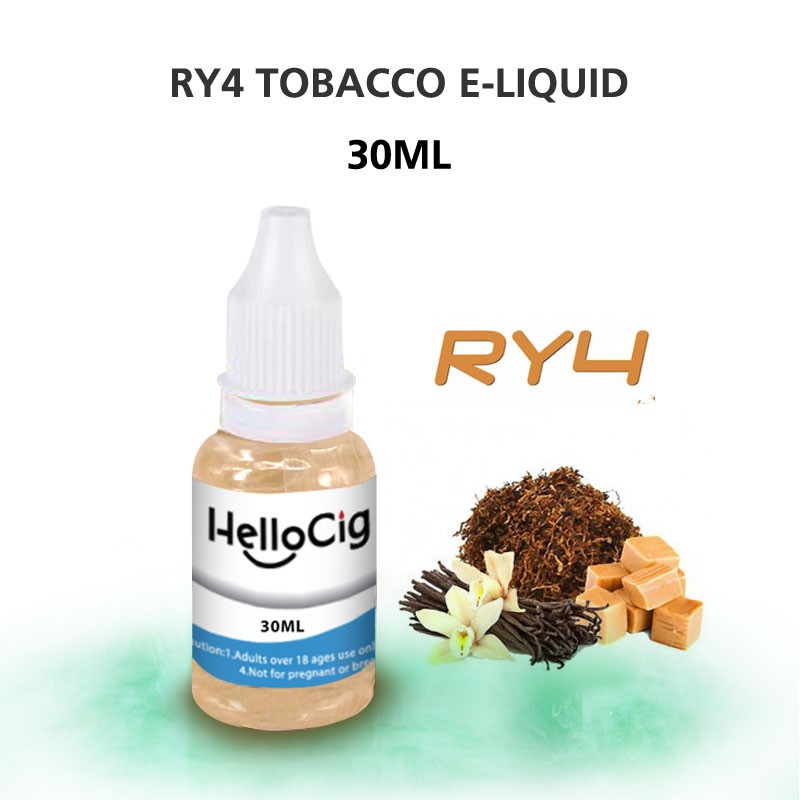 RY4 HelloCig E-Liquid 30ml