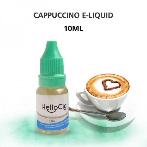 Cappuccino HelloCig E-Liquid 10ml