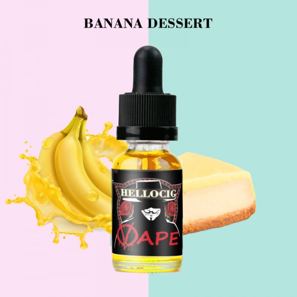 バナナ・デザート風味Eリキッド 10ML