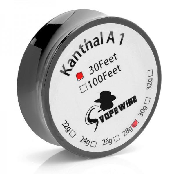 Kanthal A1 Wire 30 Feet Heating Wires AWG 24 26 28 Gauge Wires DIY RDA RBA