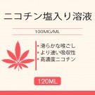 120ML 100MG/ML ニコチン塩入り溶液