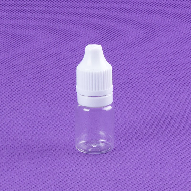 5ml Empty PET Plastic e-juice E-Liquid Dropper Bottles Childproof Cap