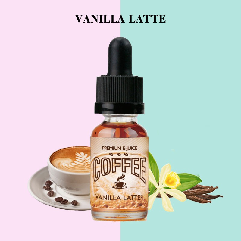 Vanilla Latte  Flavor E-Liquid 10ML