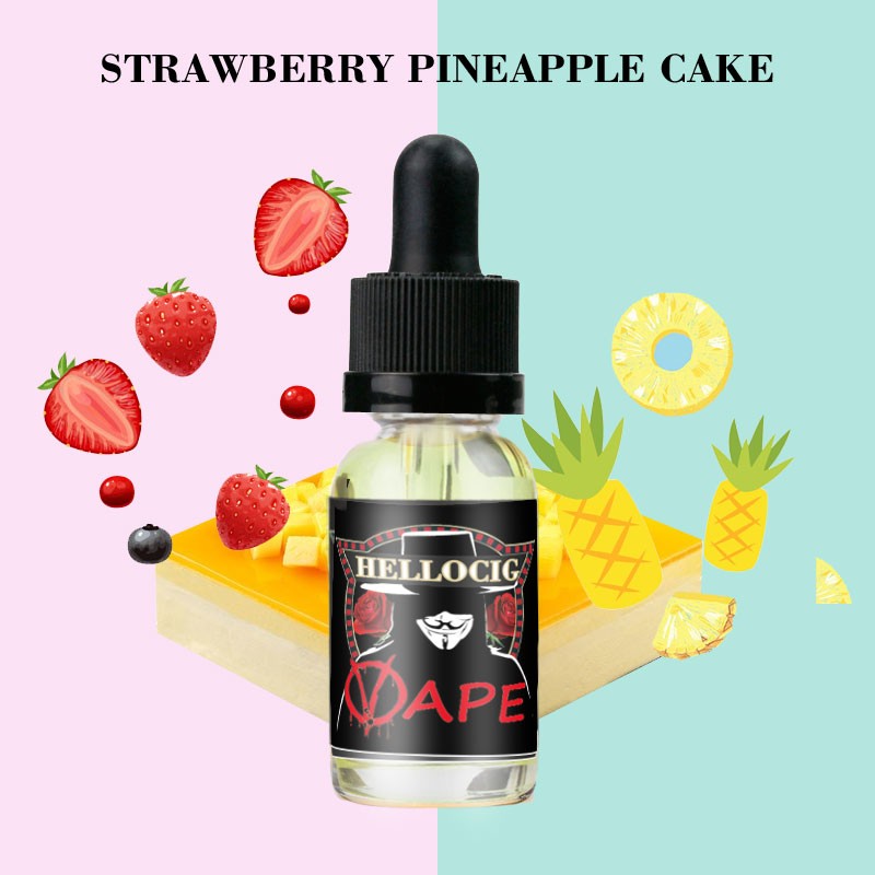Strawberry Pineapple  Cake Flavor E-Liquid 10ML
