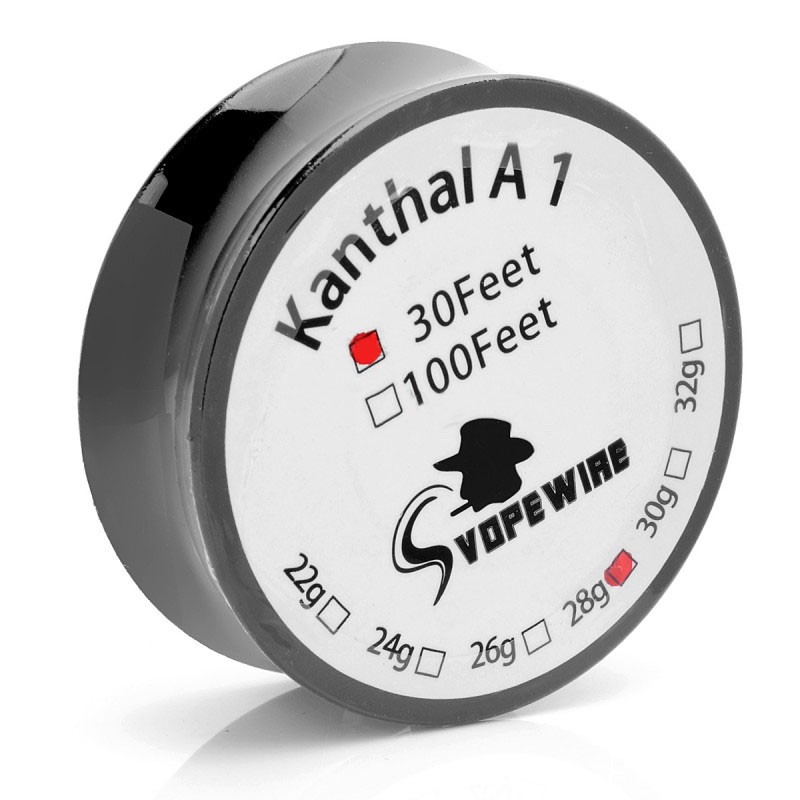 Kanthal A1 Wire 30 Feet Heating Wires AWG 24 26 28 Gauge Wires DIY RDA RBA
