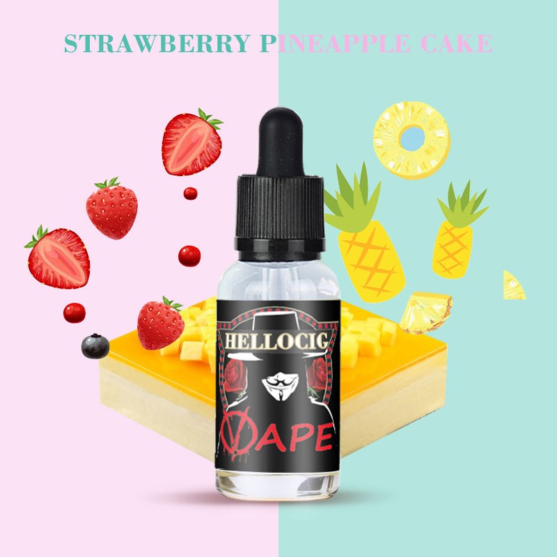 Strawberry Pineapple  Cake Flavor E-Liquid 30ML